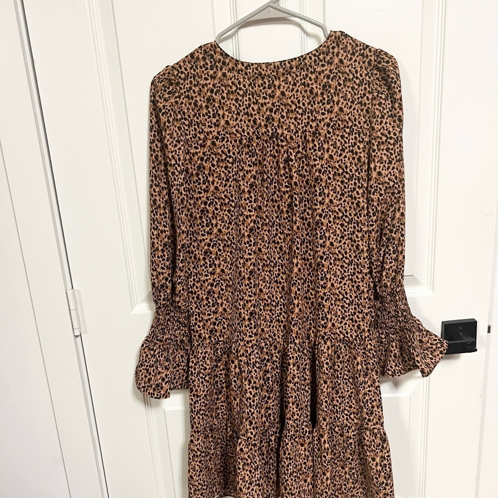 Tuckernuck POMANDER PLACE Leopard Kenzo Dress size M - Picture 7 of 9